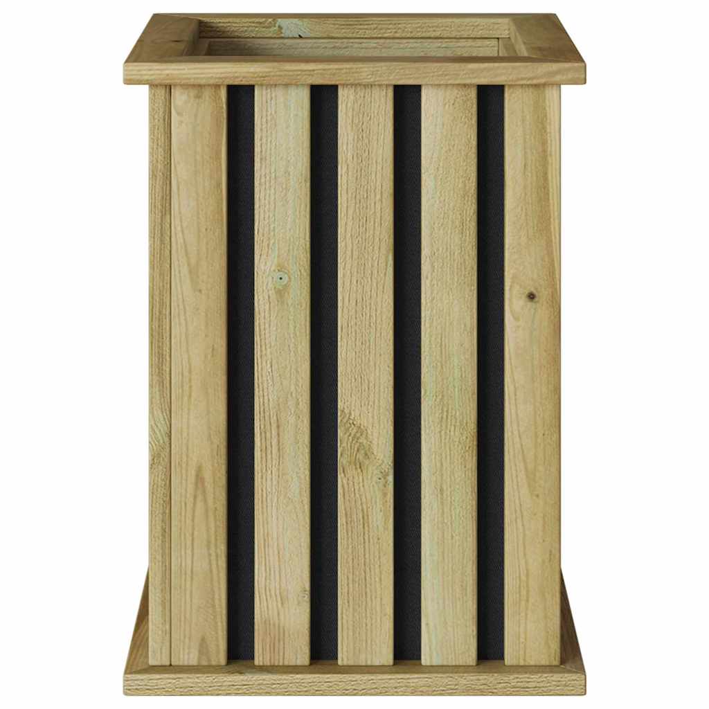 Pflanzkästen Braun 33 x 33 x 45 cm Imprägniertes Kiefernholz