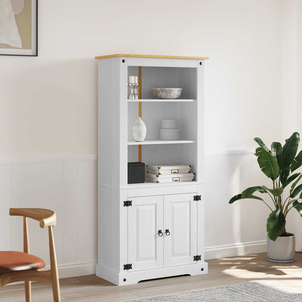 Buffetschrank Mexiko-Stil Kiefernholz 80x40x170 cm