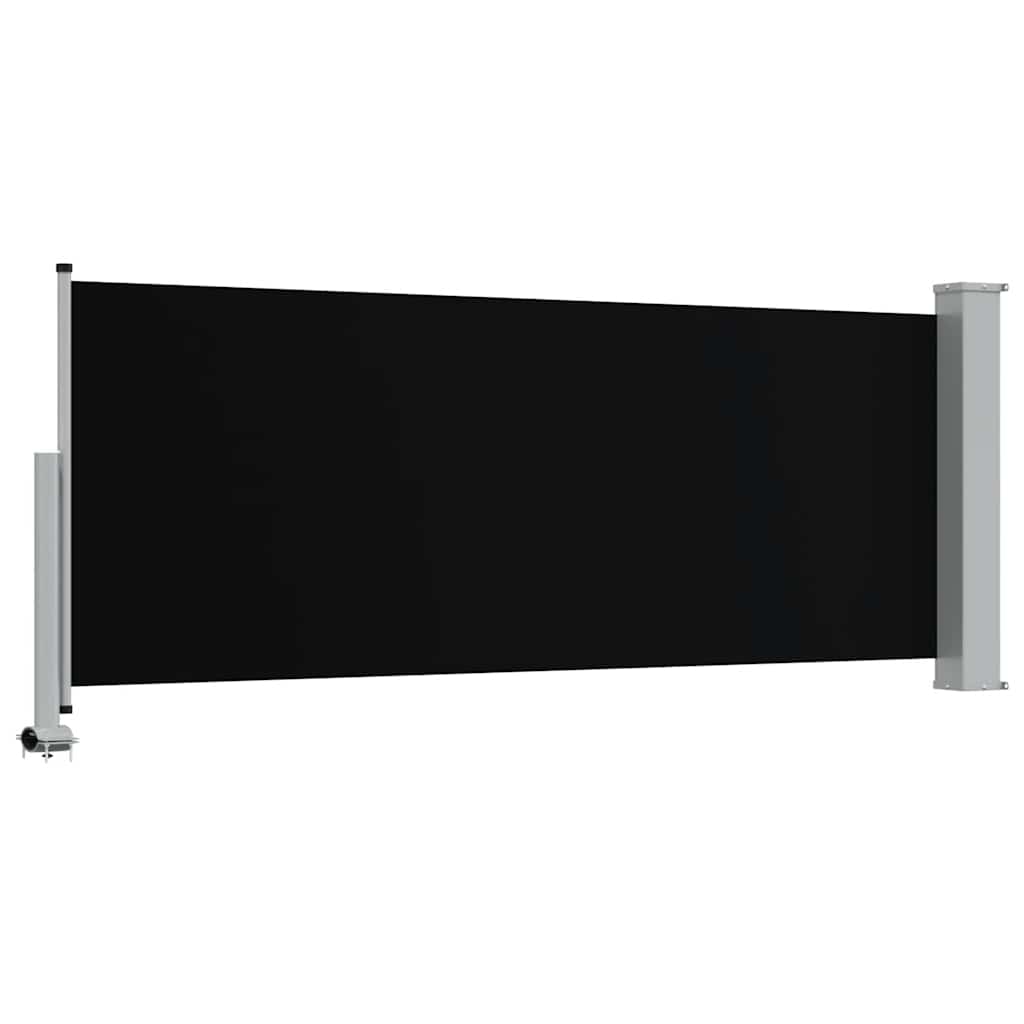 Seitenmarkise 60 x 300 cm 100% Polyester Eisen Stahl