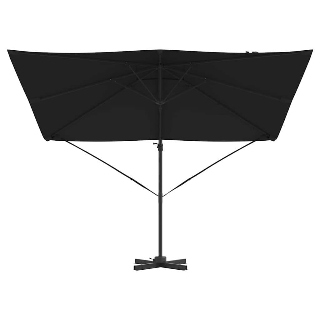 Roma Parasol Beige 286 x 284 x 265 cm Aluminium und Polyester