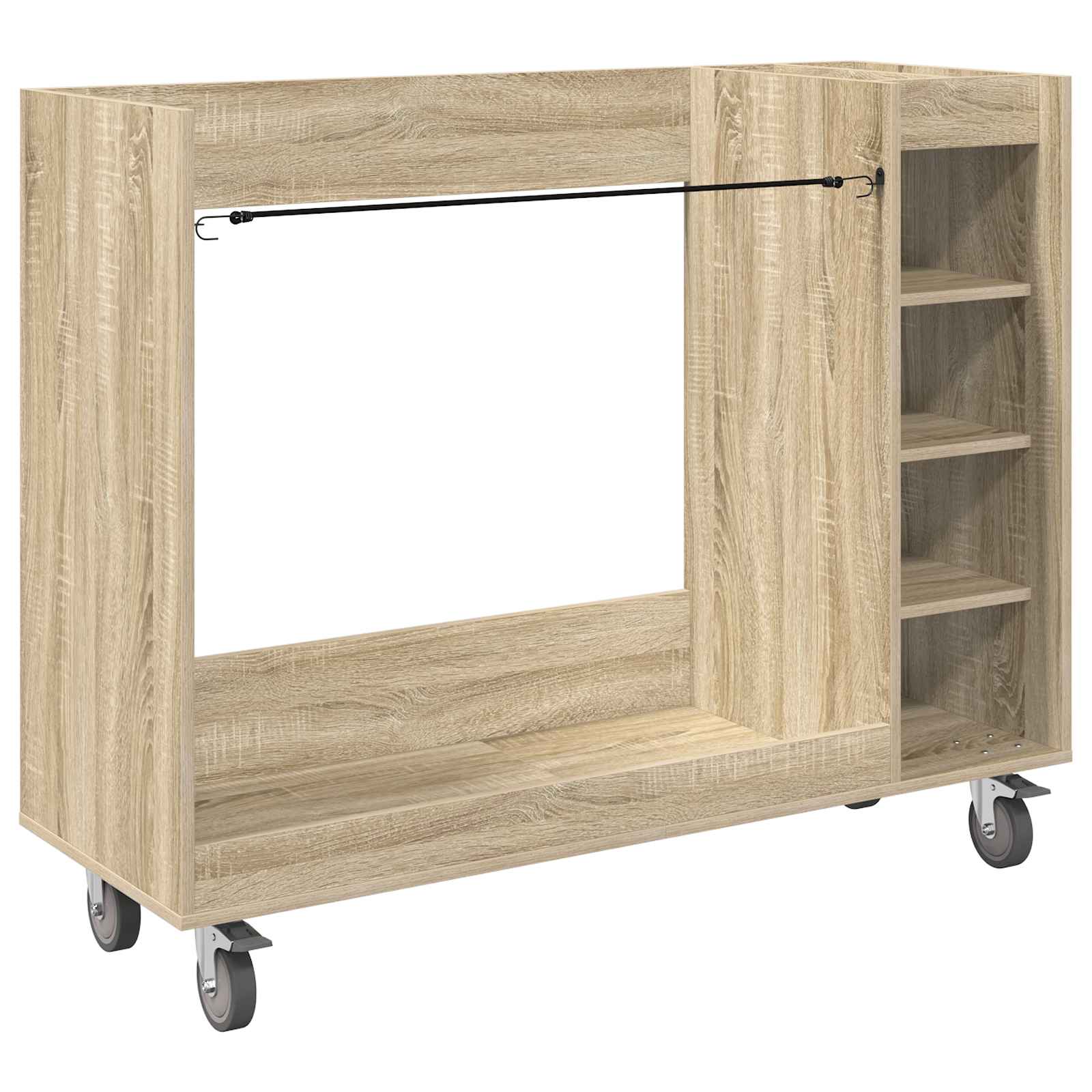Golf Schrank Mit Rad Uni Weiß 65 x 45 x 98 cm