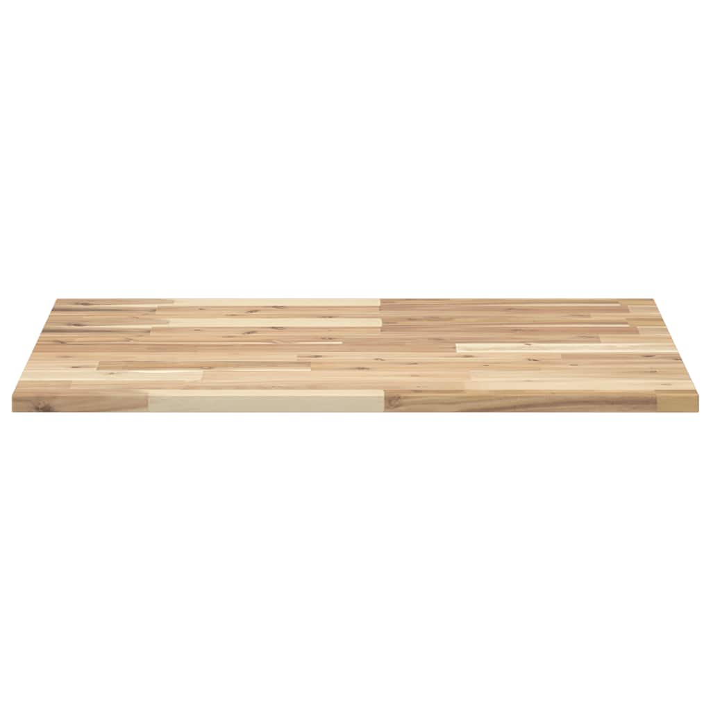 Schreibtischplatte Unbehandelt 60x50x2 cm Massivholz Akazie