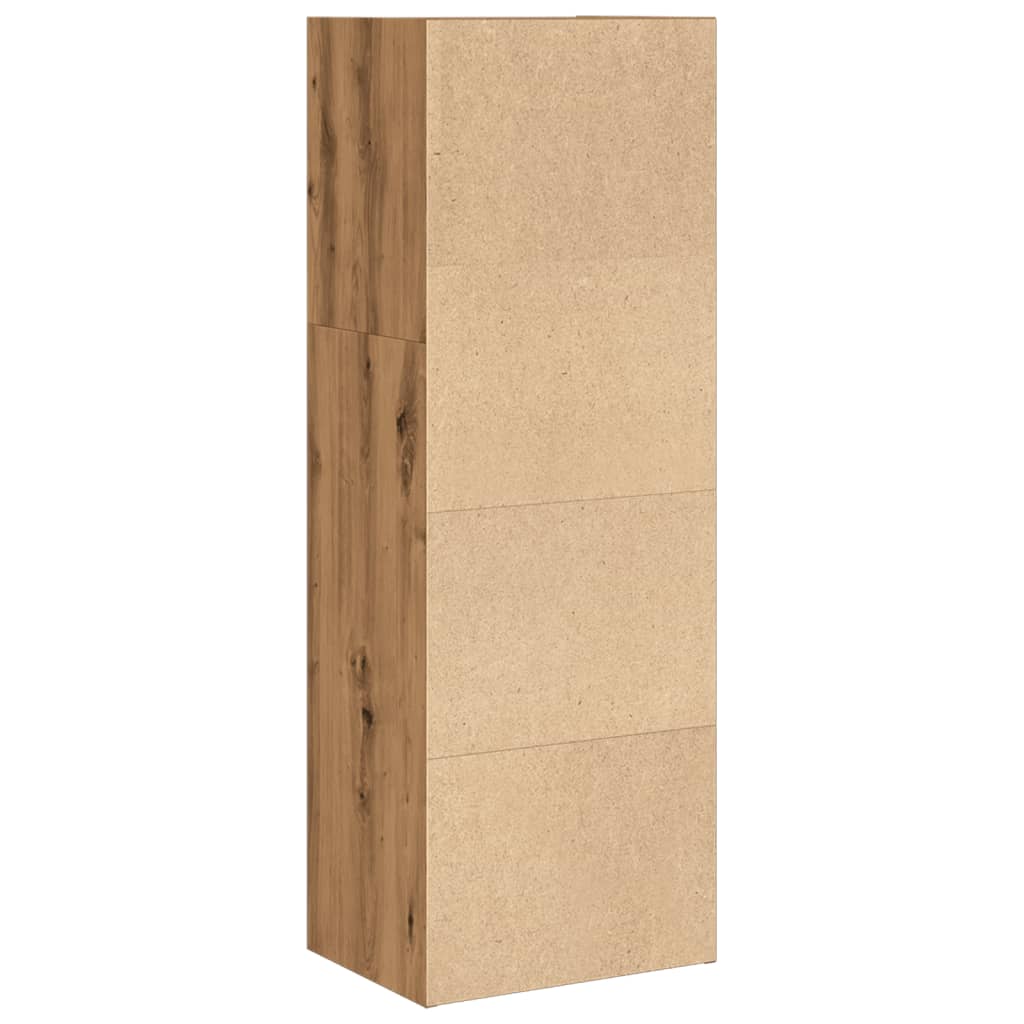 Bücherregal Weiß 80x30x189 cm Holzwerkstoff