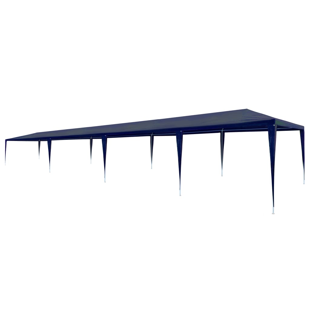 Partyzelt 400 x 300 x 255 cm Rot PE und Stahl