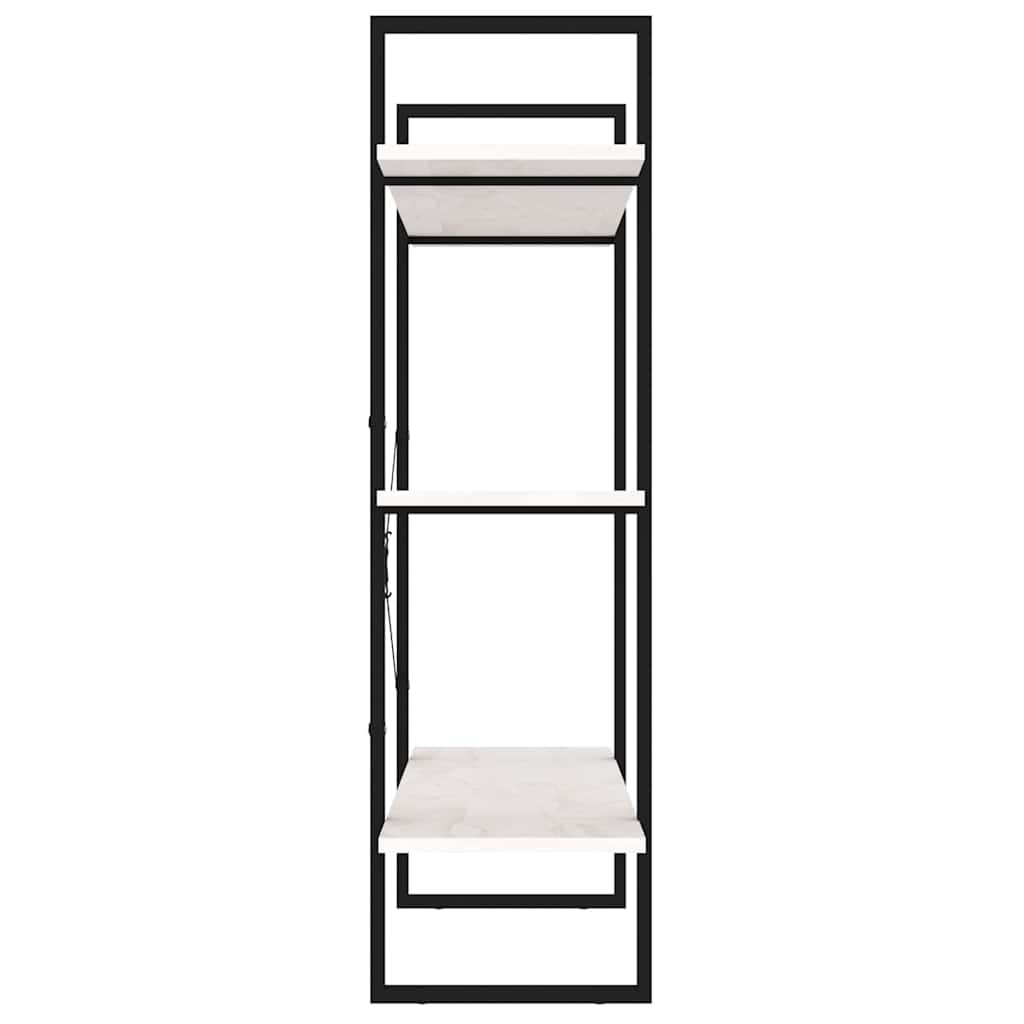 Bücherregal Weiß 100x30x105 cm Holzwerkstoff