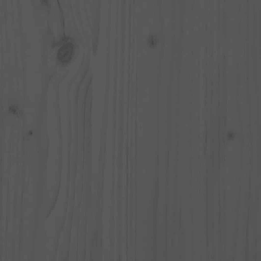 Wäschetruhe Weiß 44x44x66 cm Massivholz Kiefer