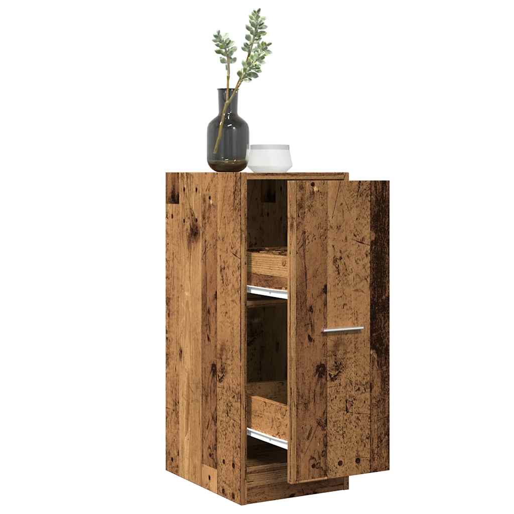 Apothekerschrank Weiß 30 x 41 x 174,5 cm Holzwerkstoff