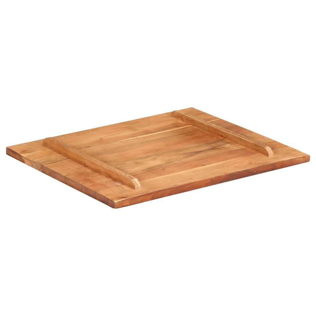 Tischplatte Massivholz Akazie 15-16 mm 60x80 cm