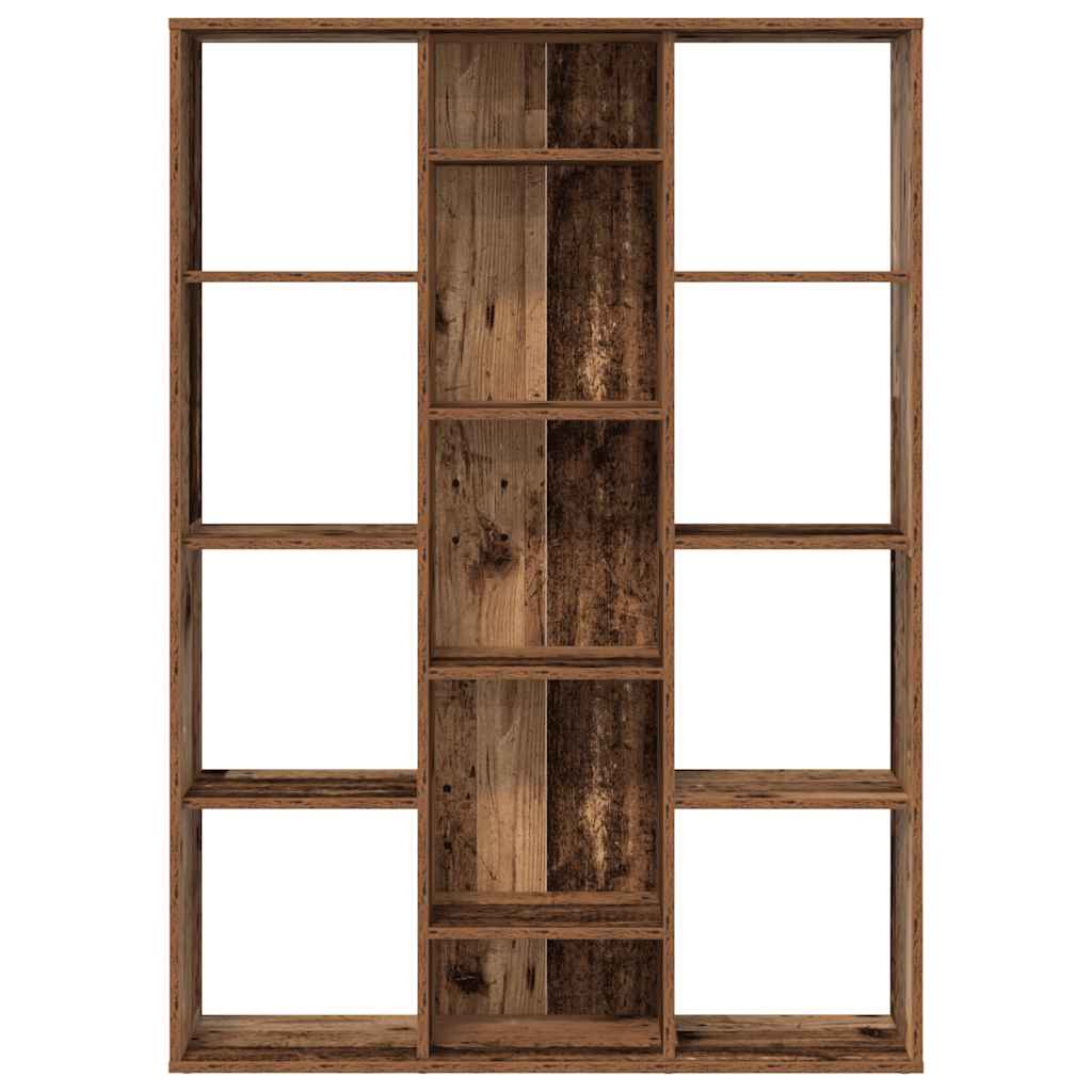 Raumteiler/Bücherregal Weiß 100x24x140 cm Holzwerkstoff