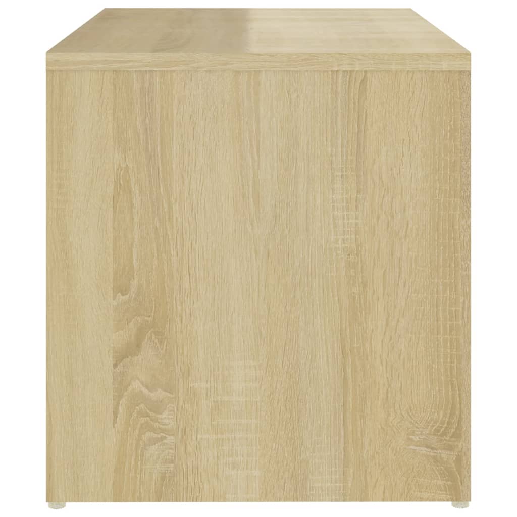 Beistelltisch Weiß 59x36x38 cm Holzwerkstoff