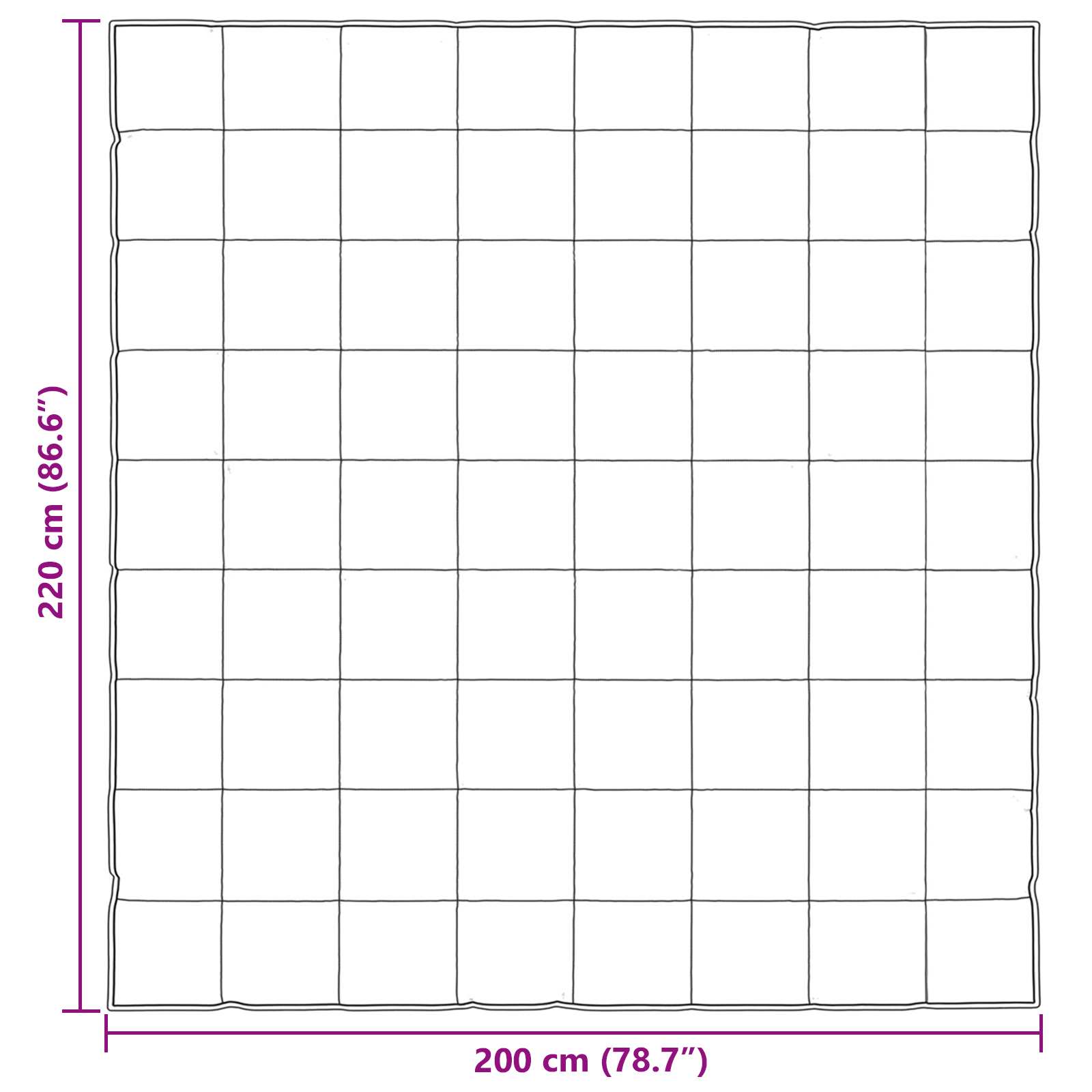 Ganzjahresbettdecke Gold 135 x 200 cm Satin und Mikrofaser