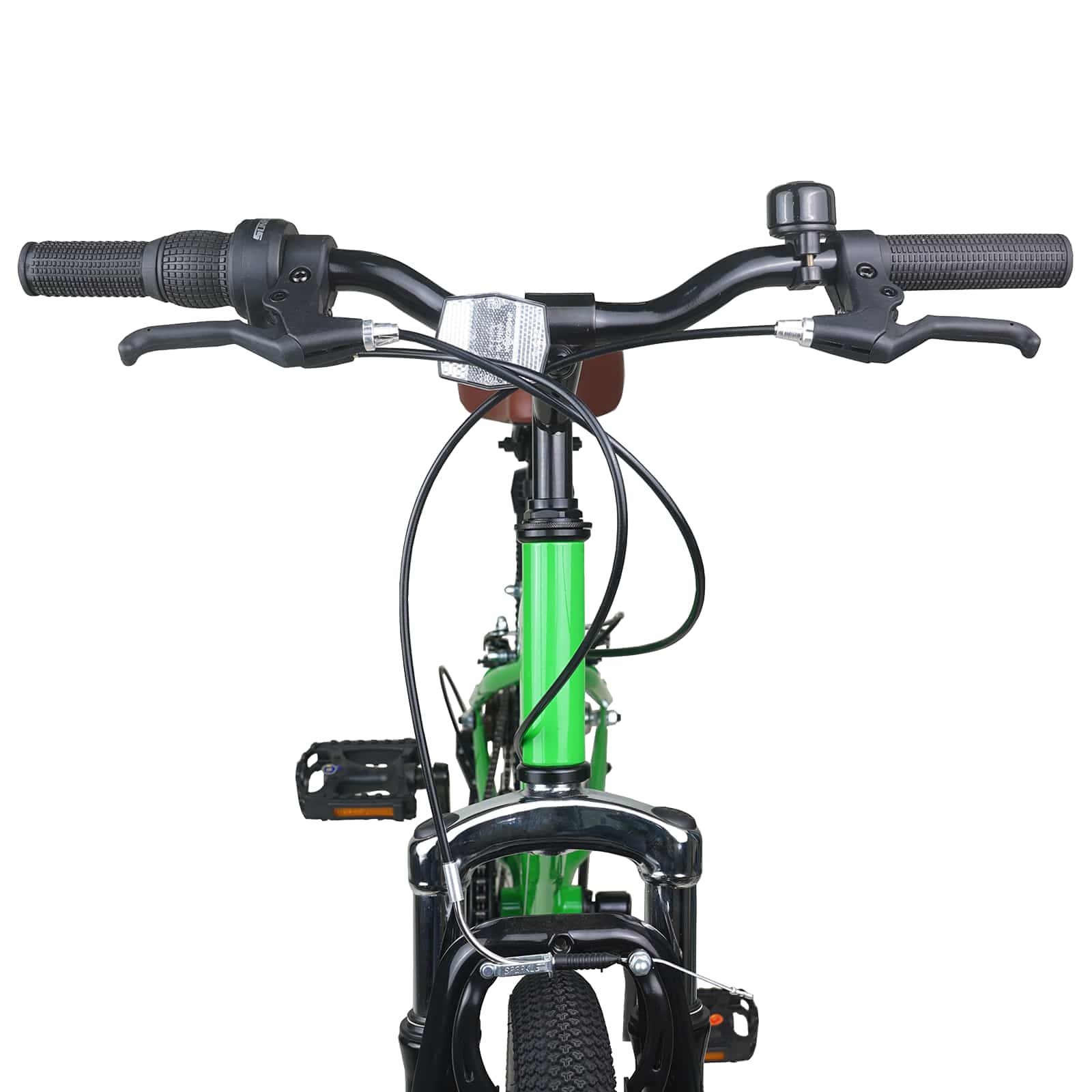 Mountainbike 20 Zoll 6-Geschwindigkeit für 5-8 Jahre alt Weiß