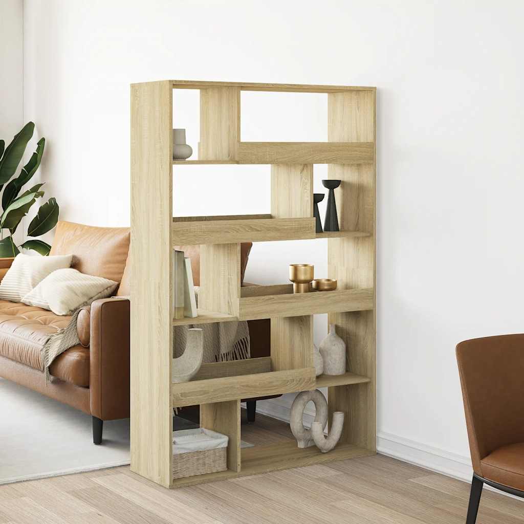 Bücherregal Räuchereiche 100x33x156,5 cm Holzwerkstoff