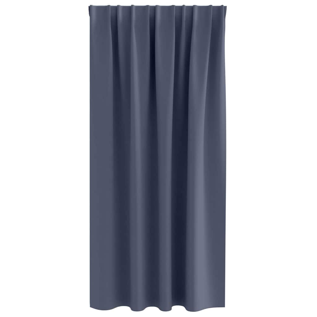 Verdunkelungs-Vorhänge mit Ringen 2 pcs Beige 140 x 140 cm