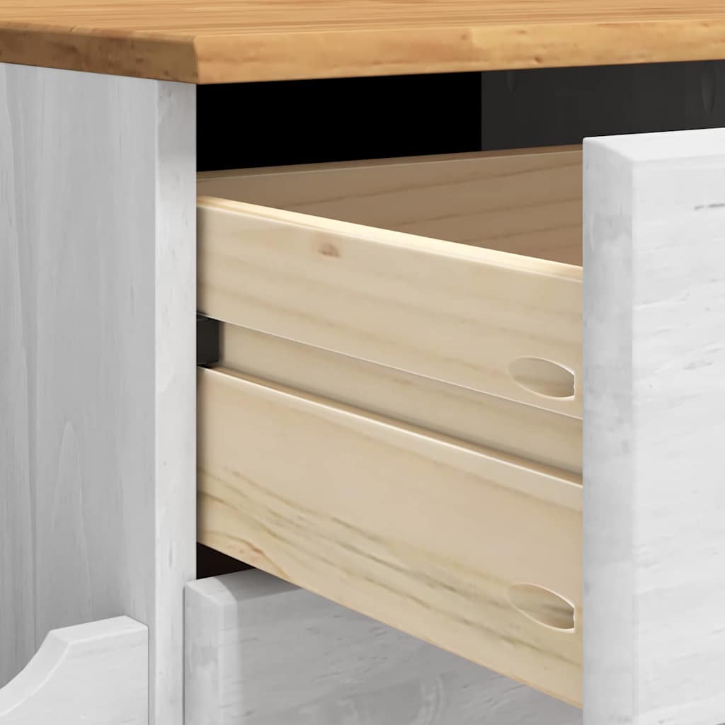 Sitzbank mit Stauraum mit Speicher ASKIM Braun 100 x 39 x 62 cm