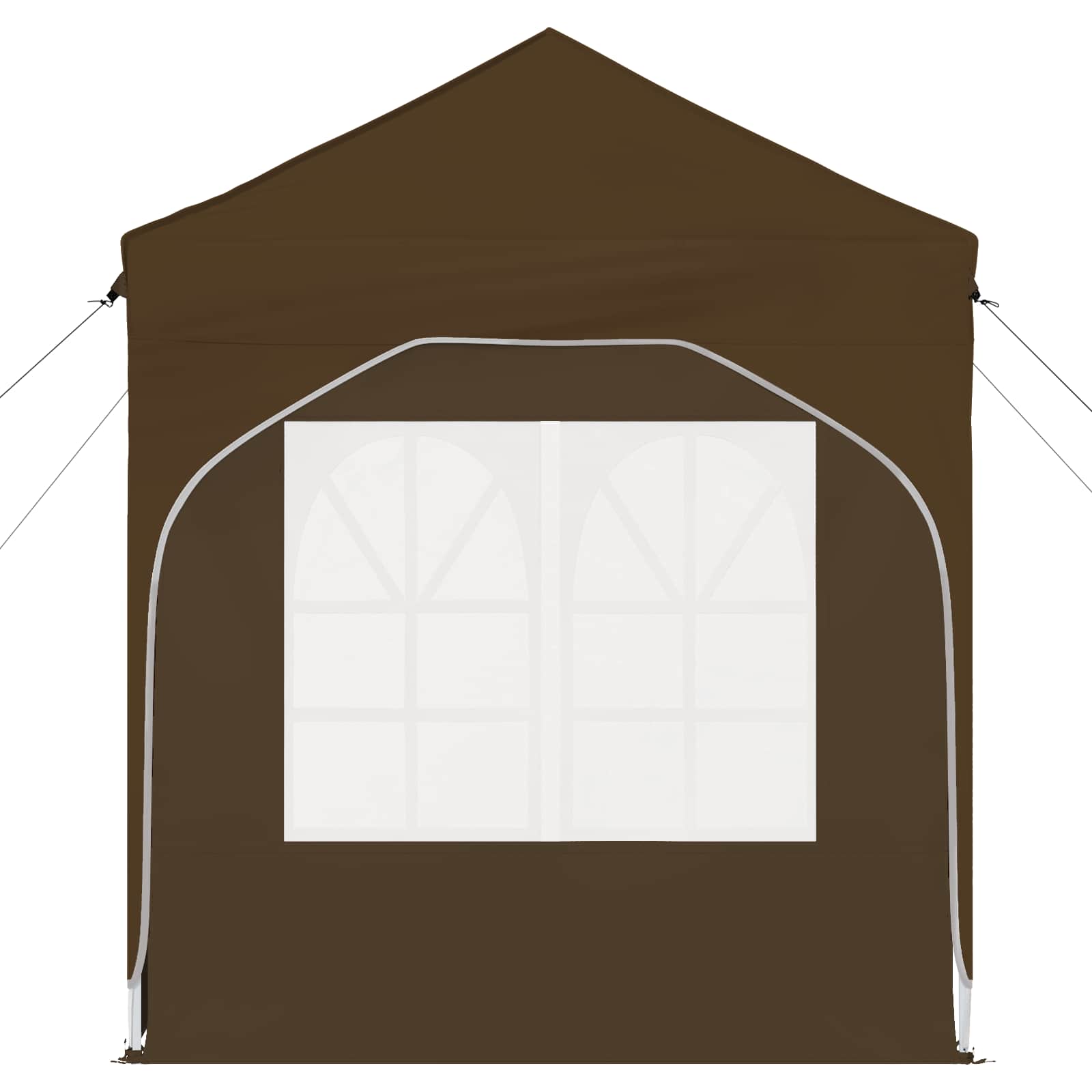 Pop-up Partyzelt 194 x 194 x 245 cm Creme