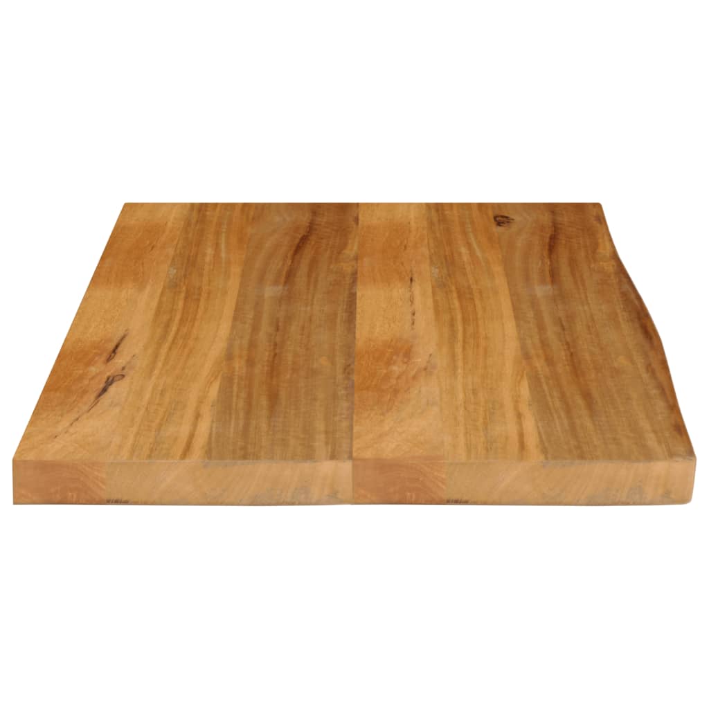 Wandregal 40x20x2,5 cm Rechteckig Massivholz Akazie Baumkante