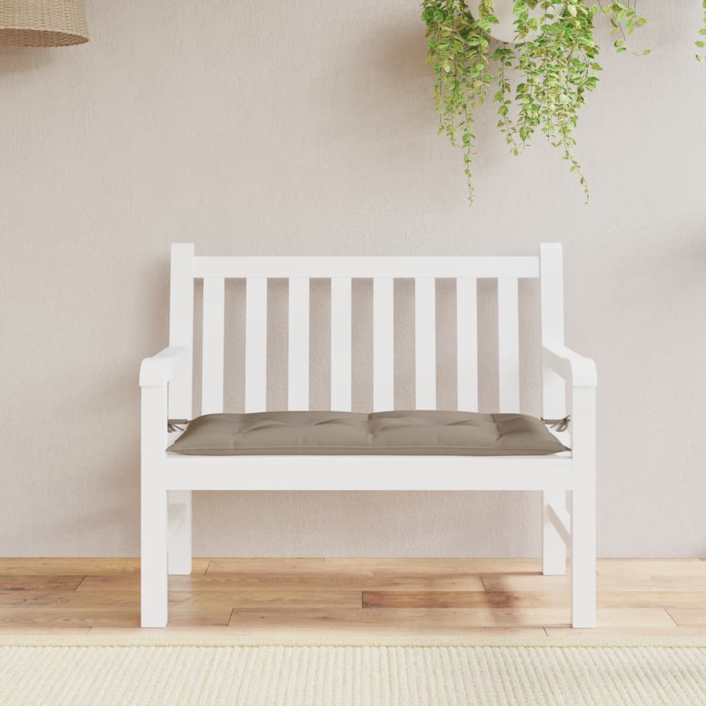 Gartenbank-Auflage Anthrazit 110x50x7 cm Oxford-Gewebe