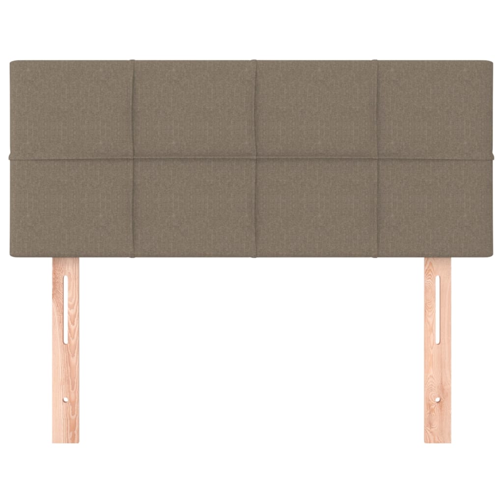 Kopfteil Hellgrau 80x5x118/128 cm Stoff