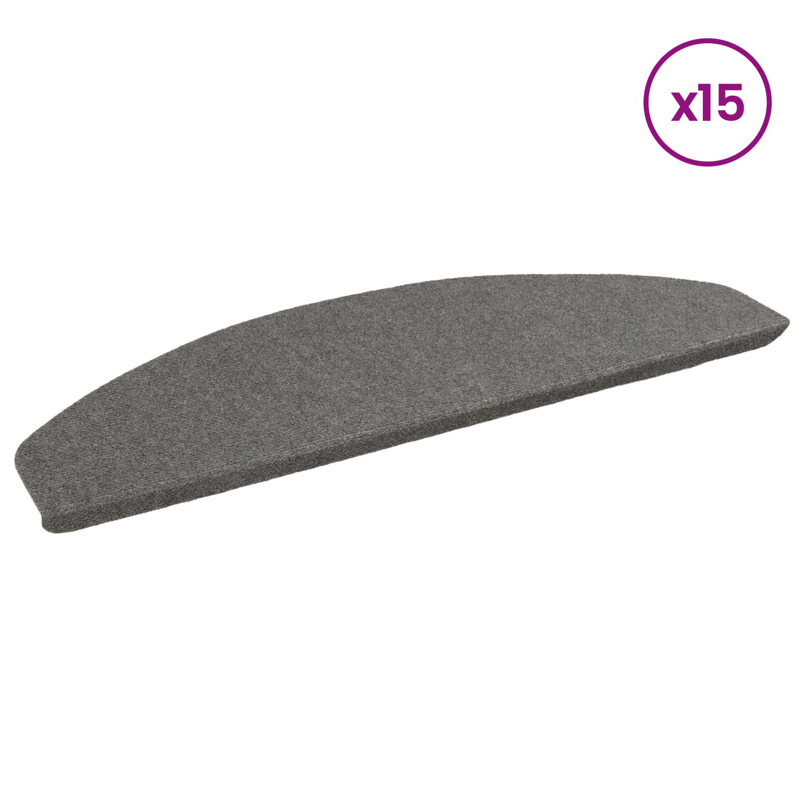 Stufenmatten Selbstklebend 15 Stk. 56x17x3 cm Beige
