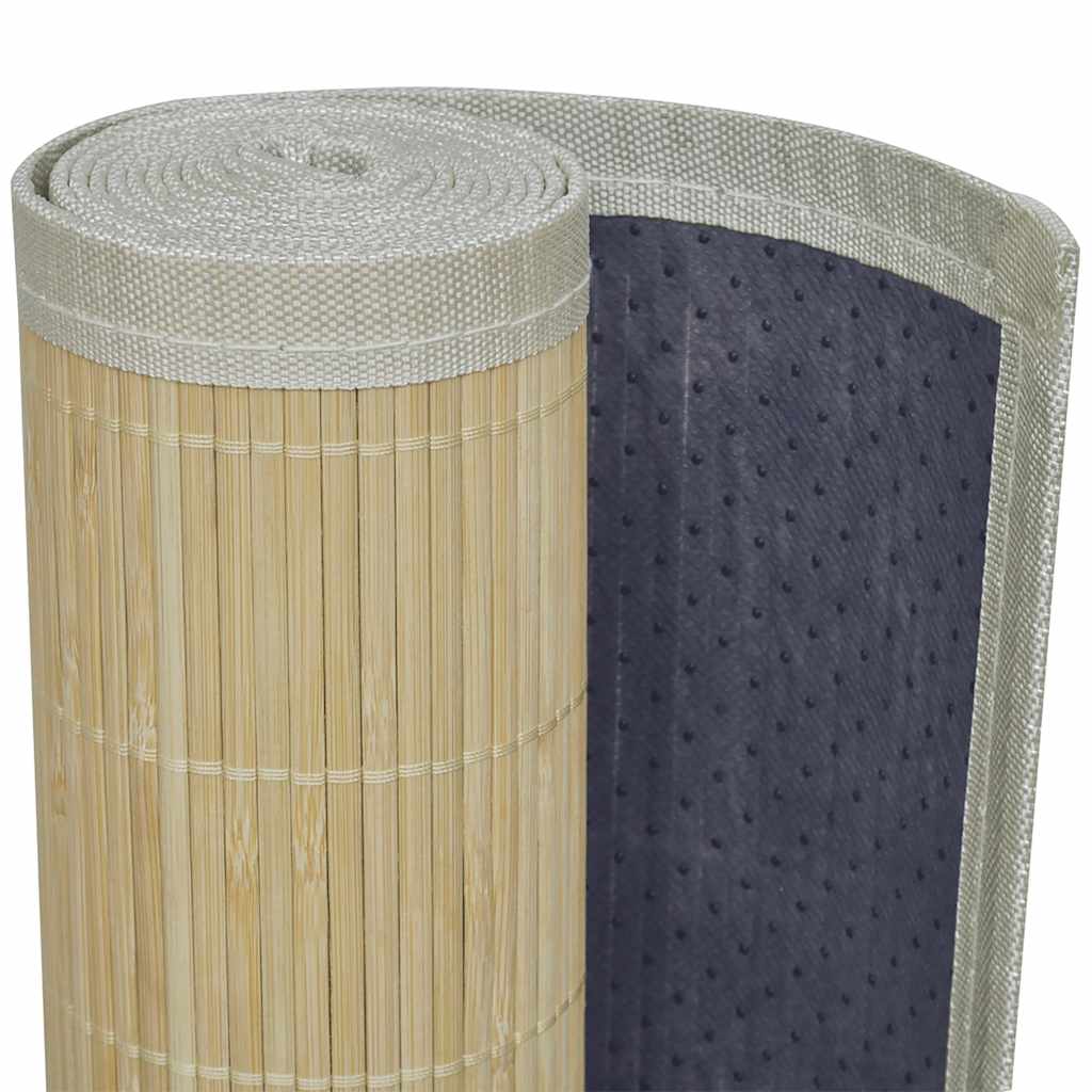 Teppich Bambus Natur Rechteckig 80x200 cm
