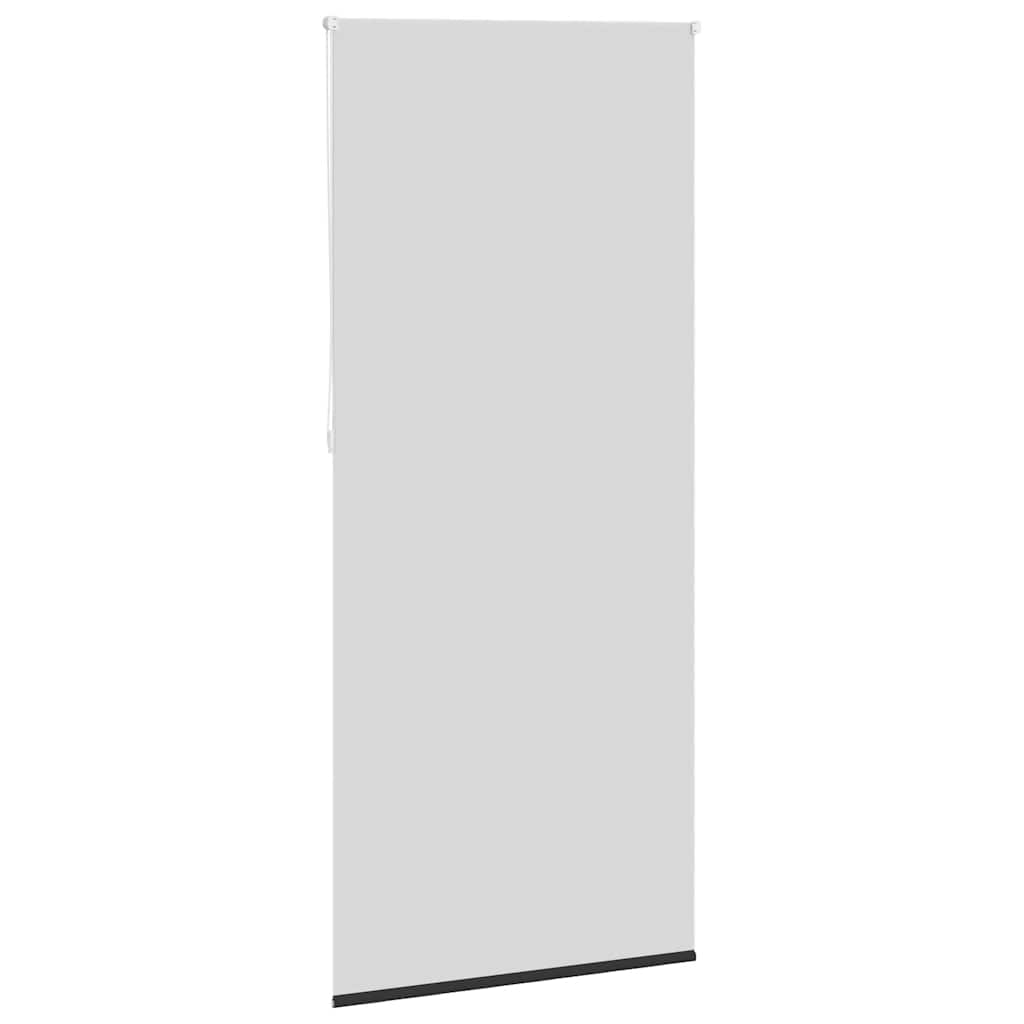 Verdunkelungsrollo 84,4 x 175 cm, Stoffbreite 80 cm, Weiß