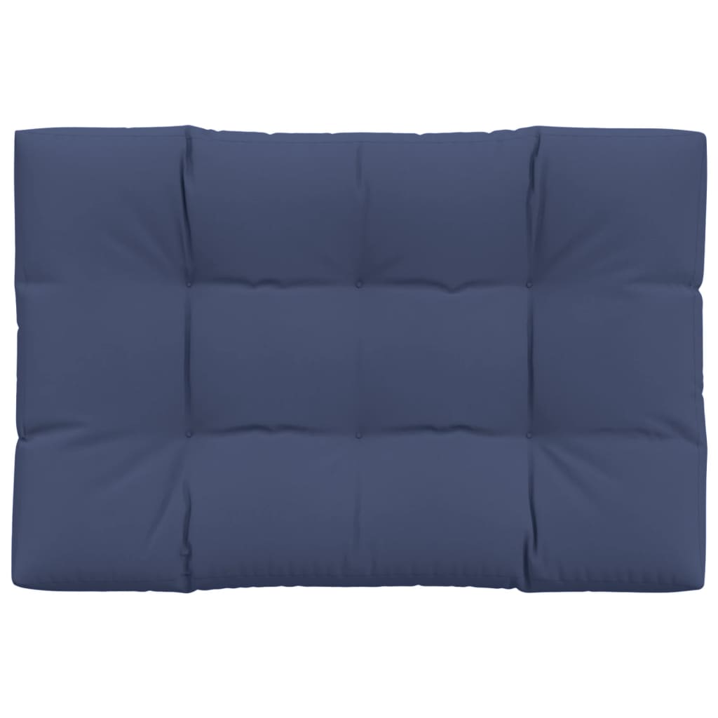 Palettenkissen Anthrazit 50x50x12 cm Stoff