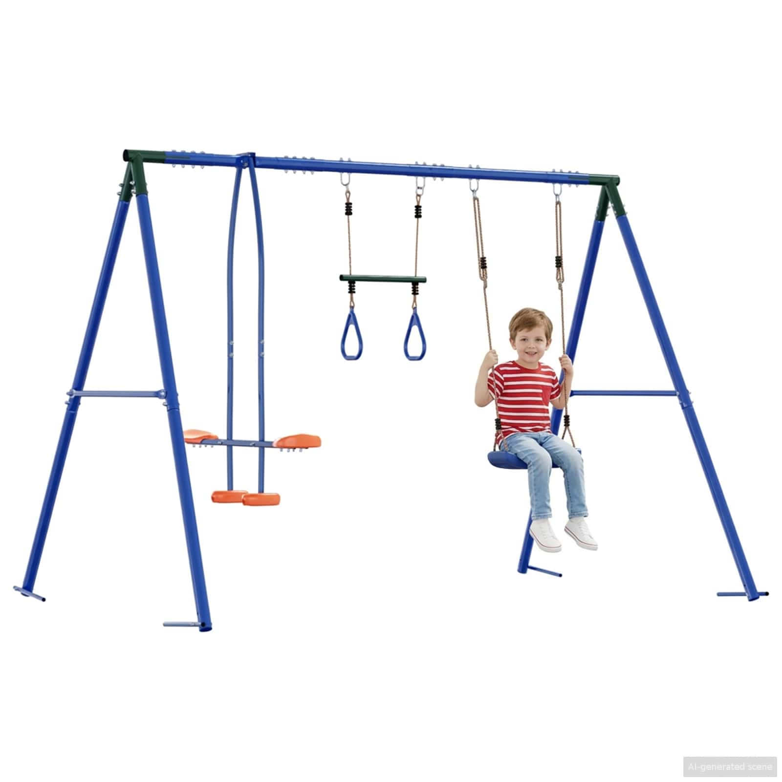 Schaukel-Set mit 2 Schaukelsitzen