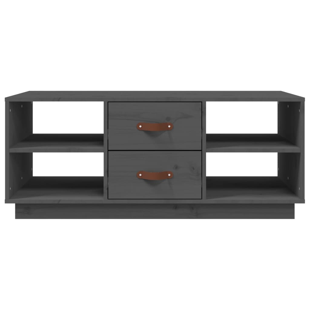 Couchtisch 100x50x41 cm Massivholz Kiefer