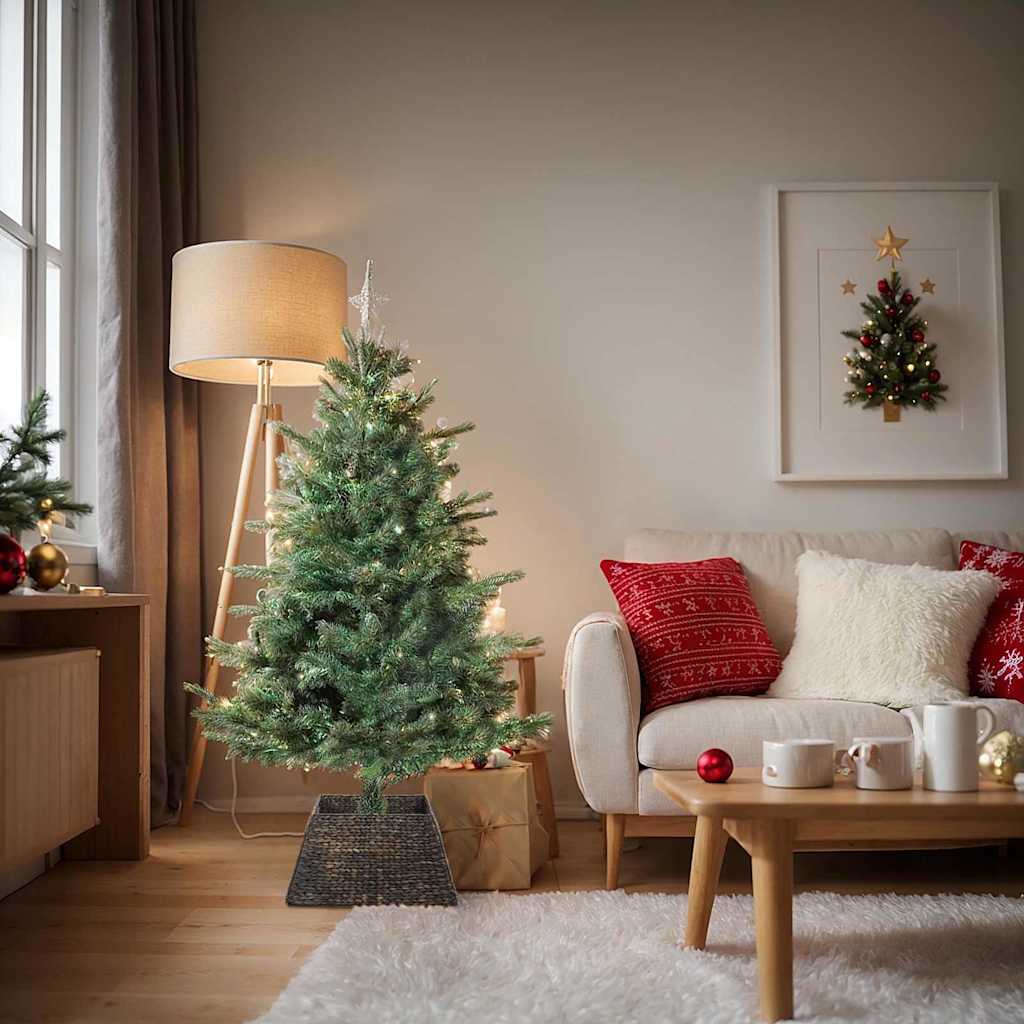 Weihnachtsbaumkragen Braun 70 x 70 x 28 cm Wasserhyazinthe