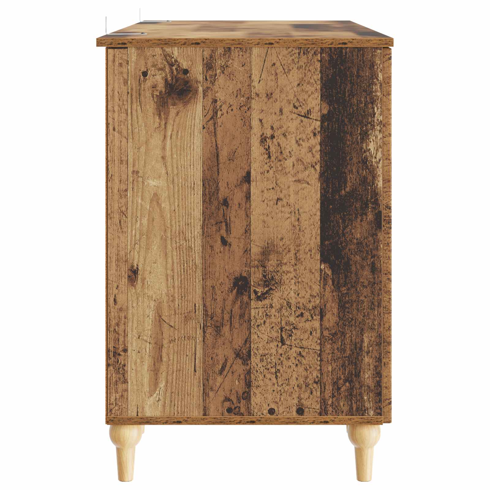 Schreibtisch mit Regal Schwarz 142,5 x 50 x 75 cm Holzwerkstoff