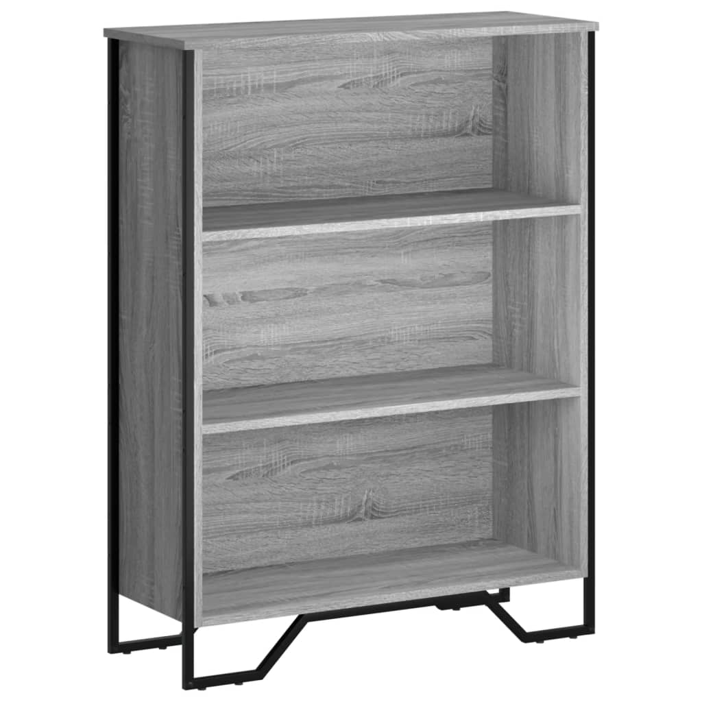 Bücherregal Schwarz 80x31x169 cm Holzwerkstoff
