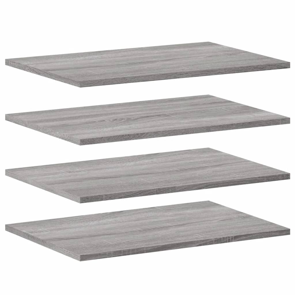 Bücherregal-Bretter 4 Stk. Weiß 40x10x1,5 cm Holzwerkstoff