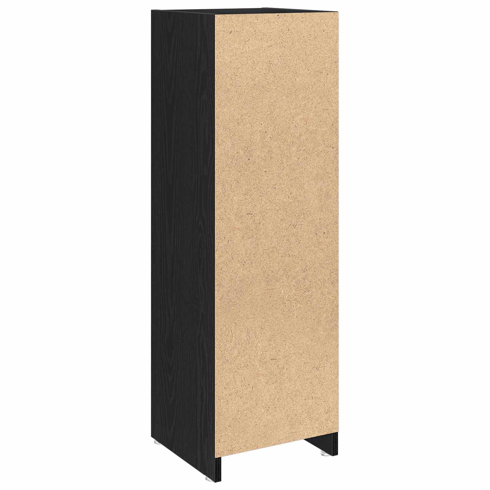 Badezimmerschrank Weiß 30x30x95 cm Holzwerkstoff
