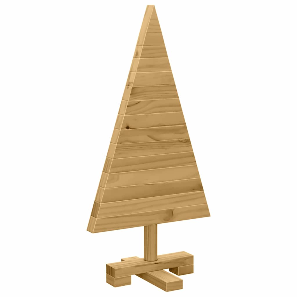 Weihnachtsbäume mit Ständer Natur 60 cm Massivholz Kiefer