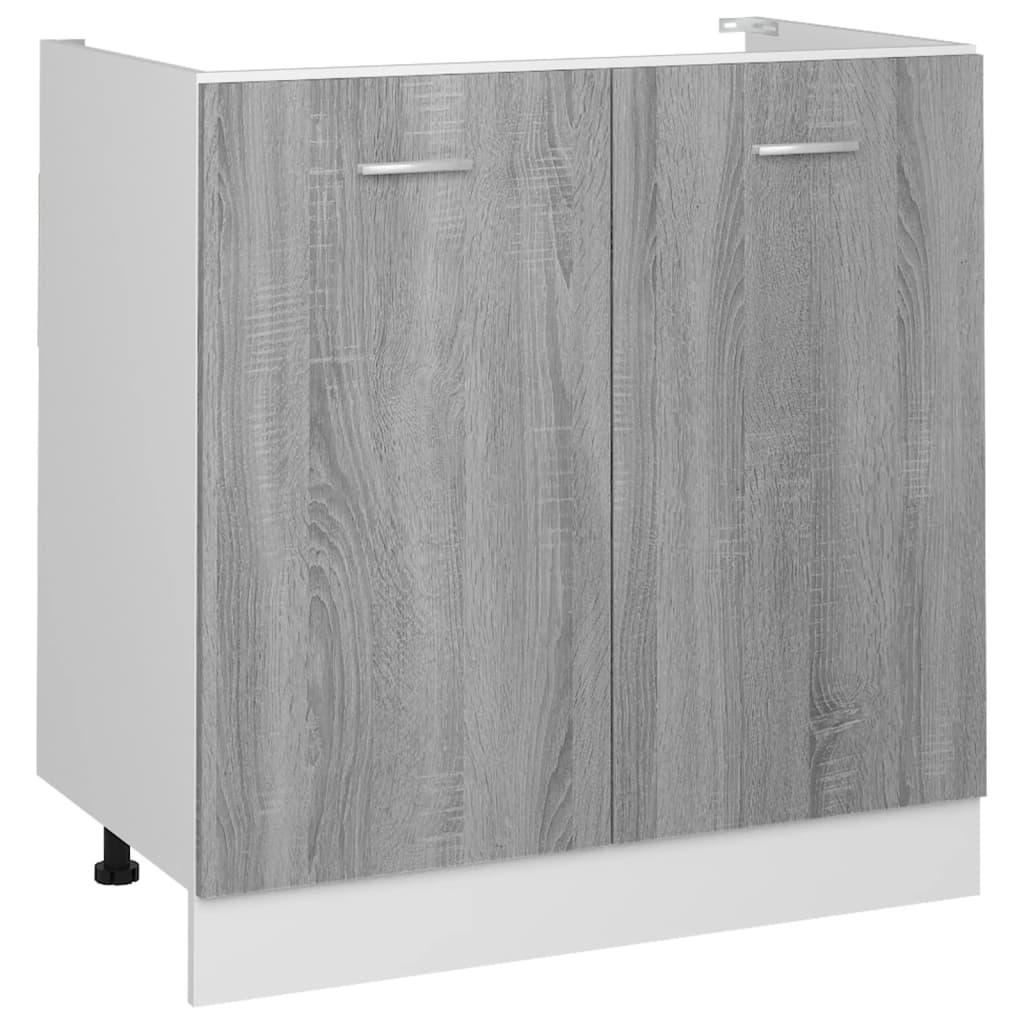 Unterschrank Lyon Weiß 60x46x81,5 cm Holzwerkstoff