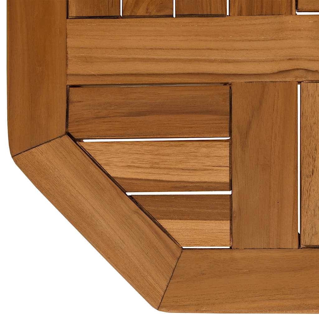Tischplatte Massivholz Teak Rund 2,5 cm 40 cm