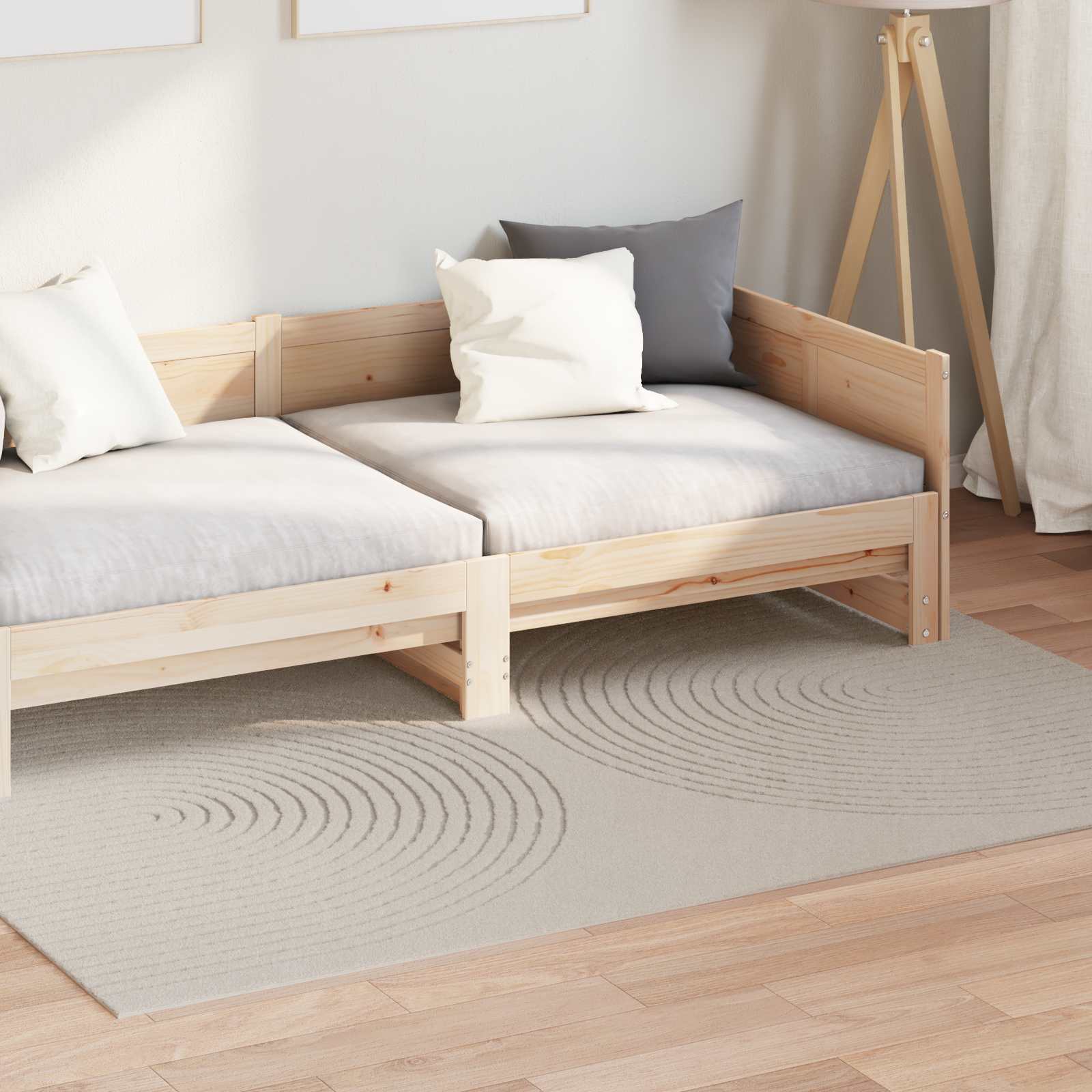 Bereichsteppiche Rechtwinklig GALATI Creme 150 x 80 cm
