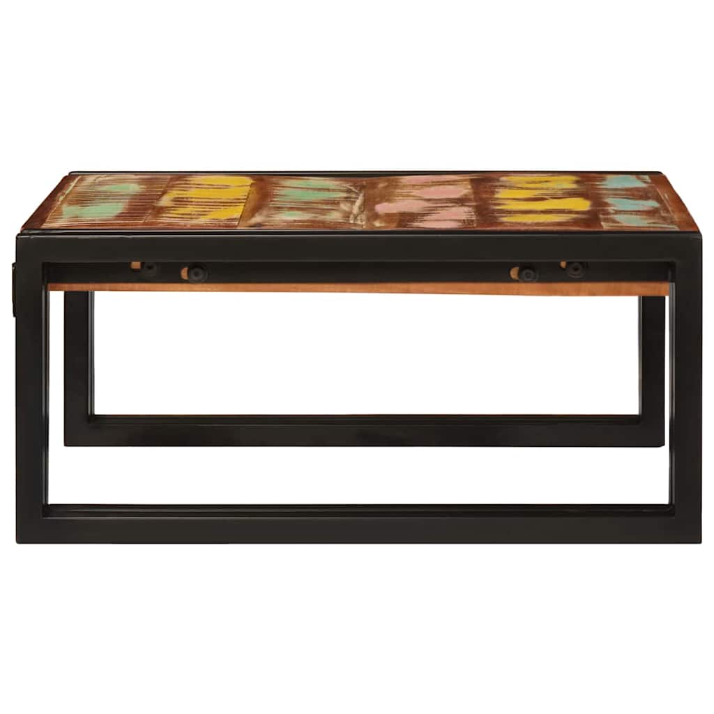 Badregal für Braun 40 x 50 x 23 cm Massives rohes Mangoholz