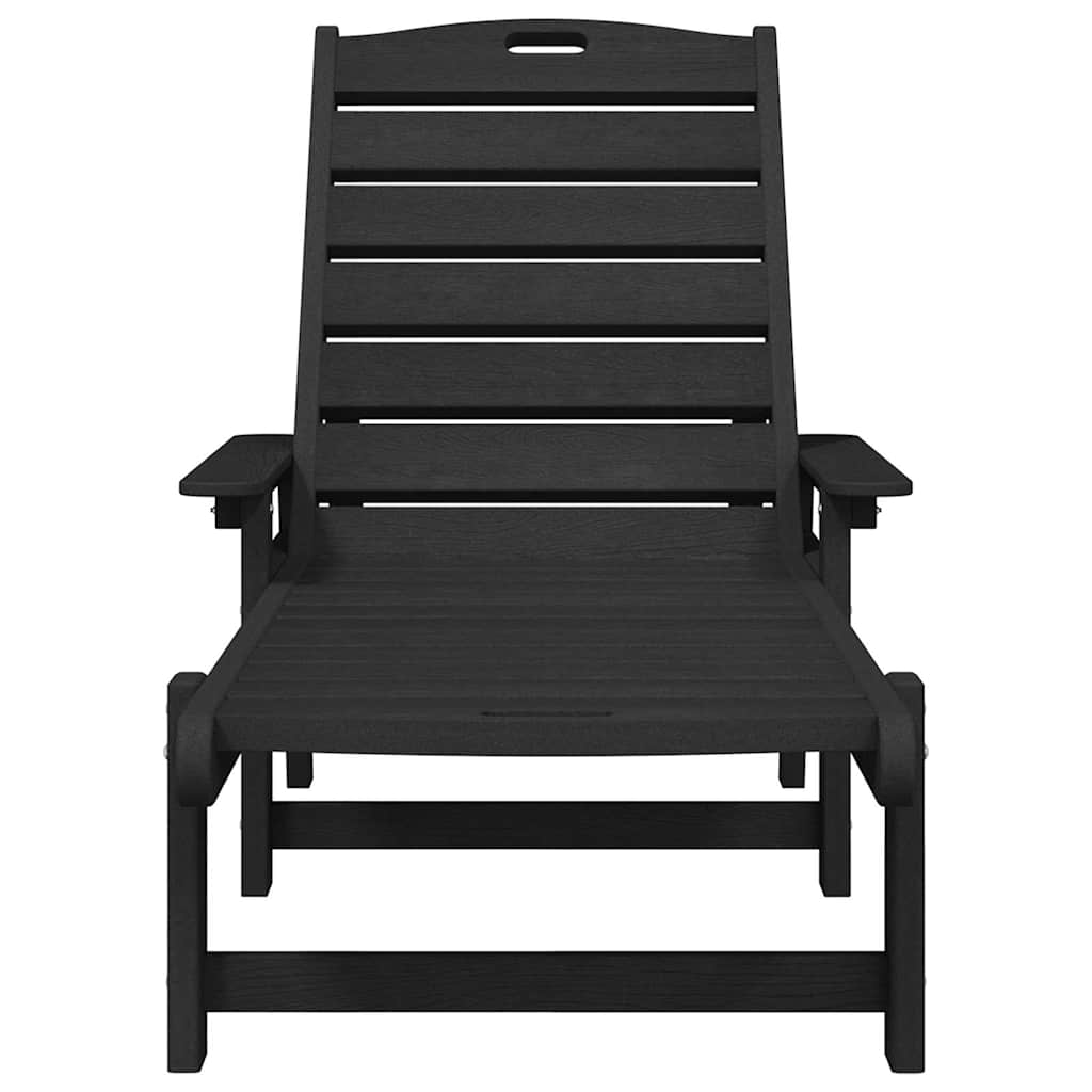 Sonnenliege 2 pcs Weiß 195,5 x 53 x 98,5 cm Polyethylen
