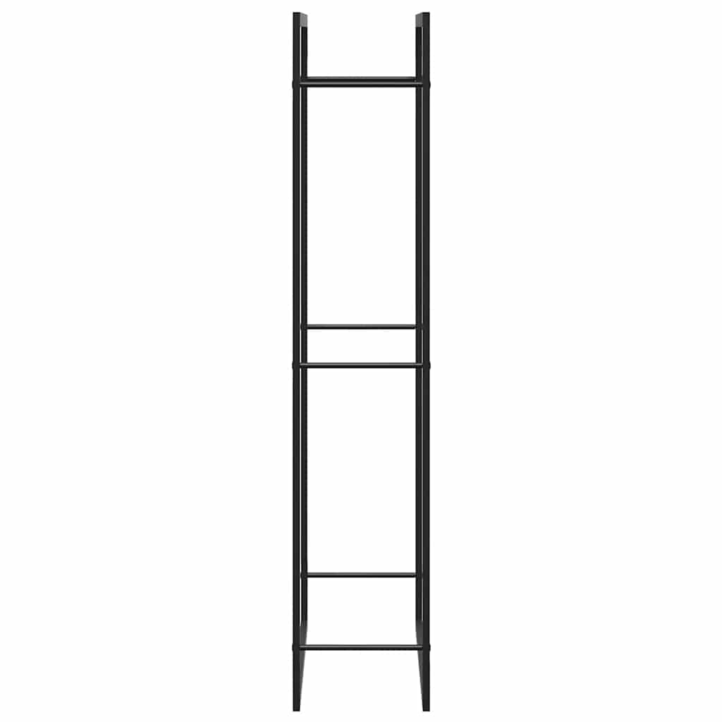 Brennholzregal 50x28x94 cm Edelstahl
