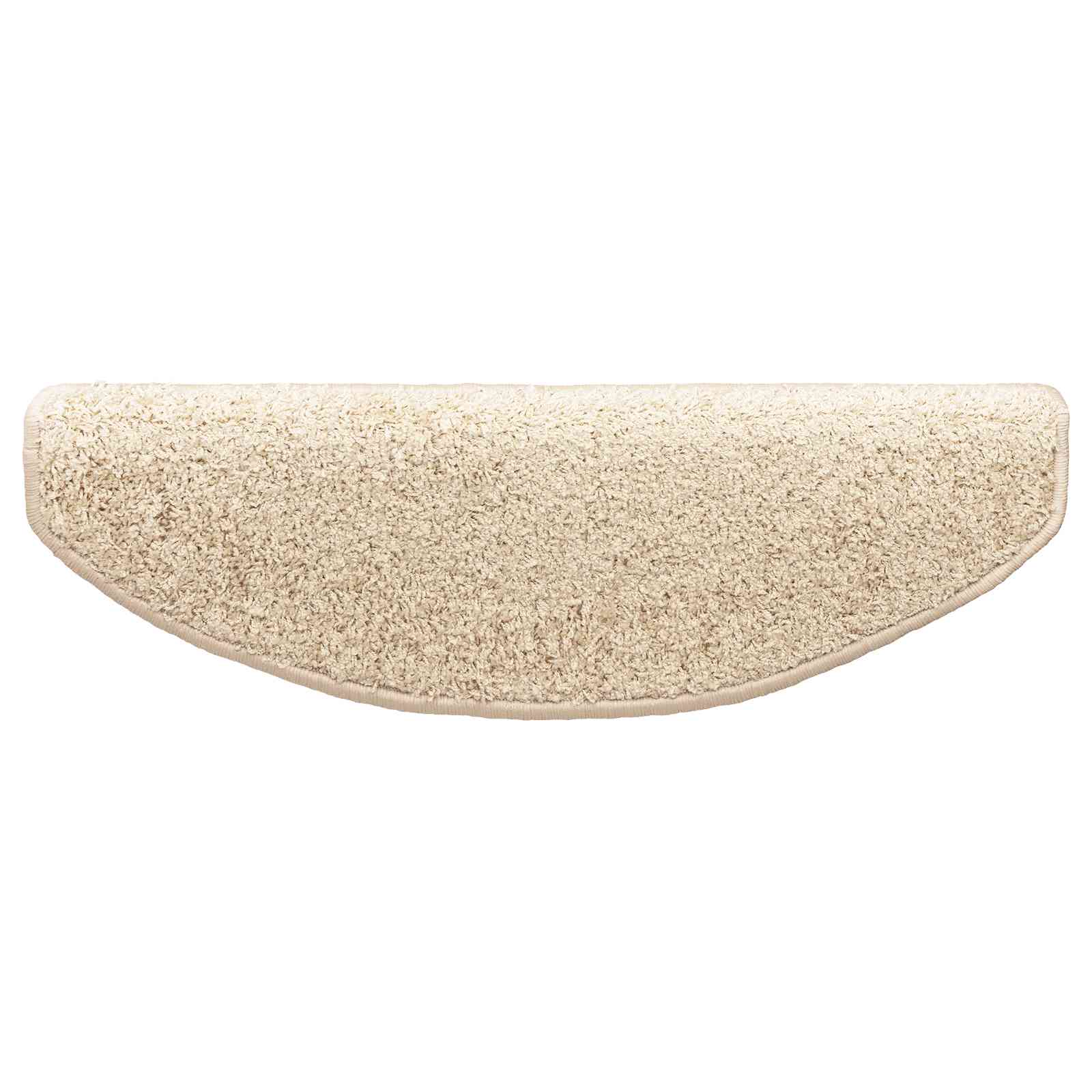 Stufenmatten 15 Stk. 56x17x3 cm Grau Halbrund