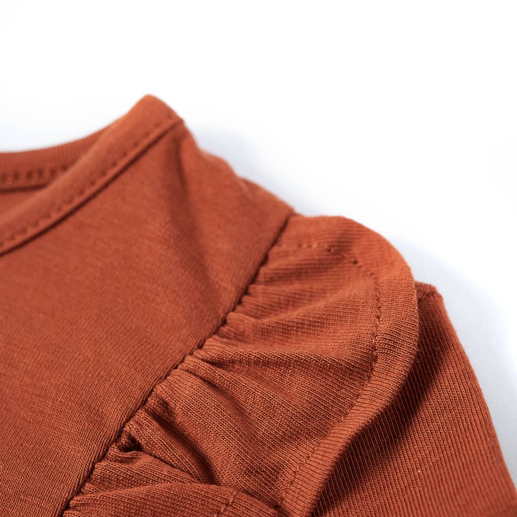 Kinder-Langarmshirt Dunkelocker 104