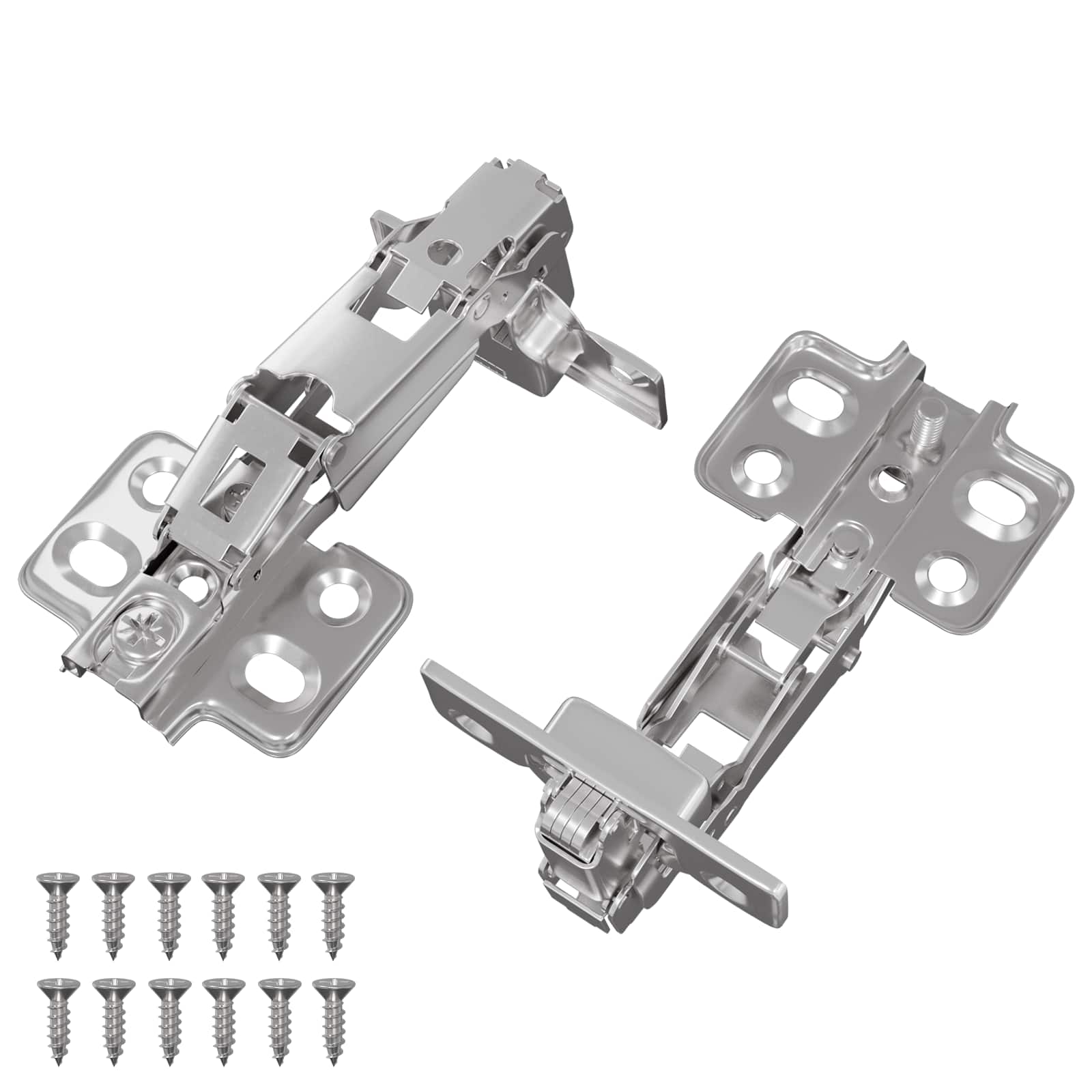 Scharnier 2 pcs Nickel 139 x 64,1 x 10 mm Eisen