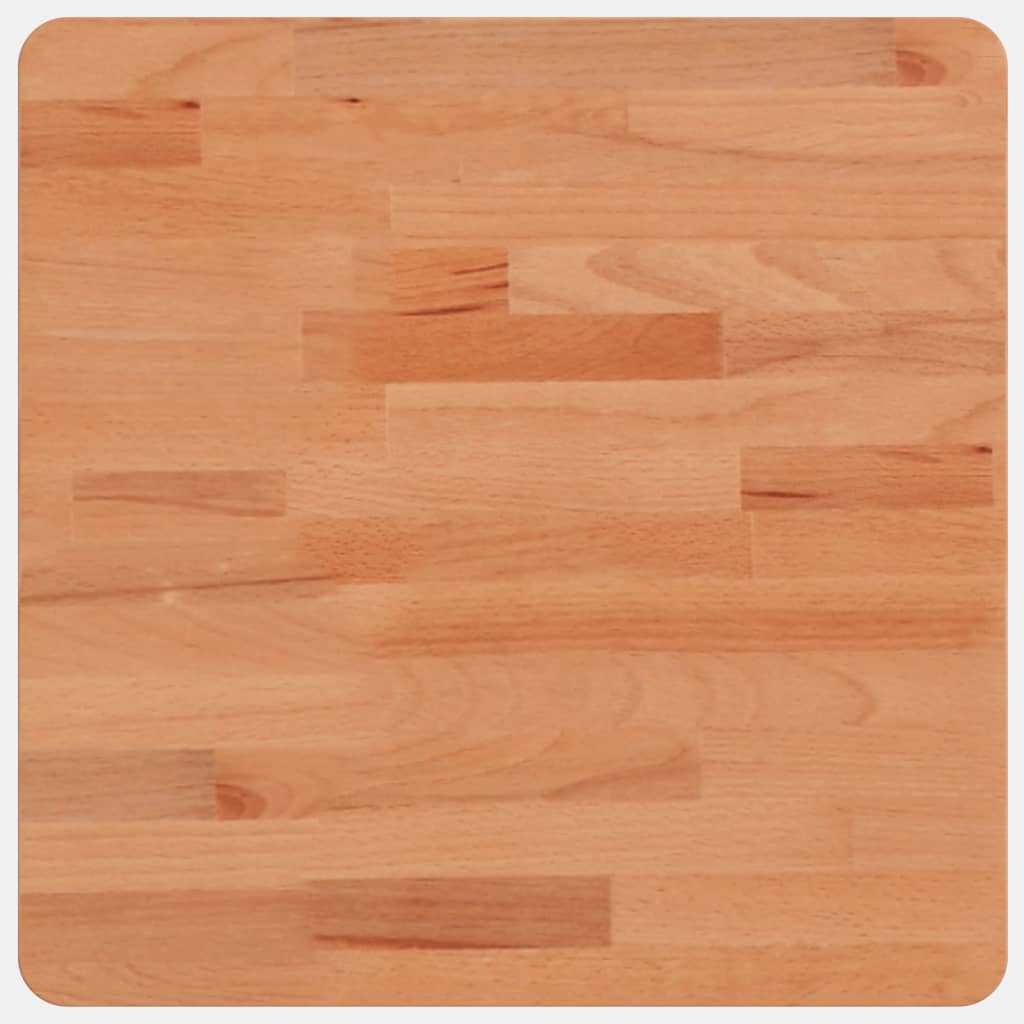 Tischplatte Ø30x1,5 cm Rund Massivholz Buche