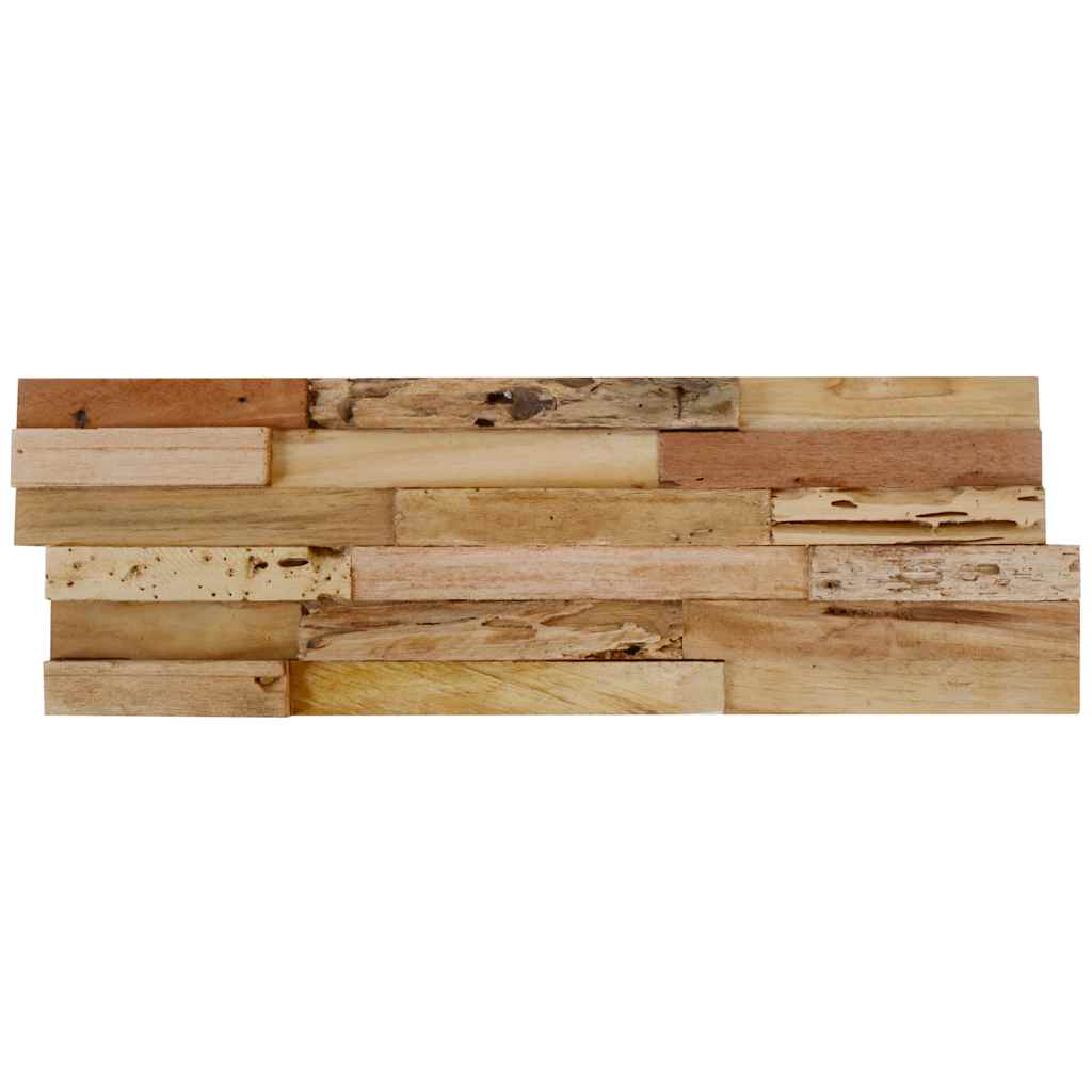 Wandplatten 10 Stk. 1,03 m² Massivholz Teak