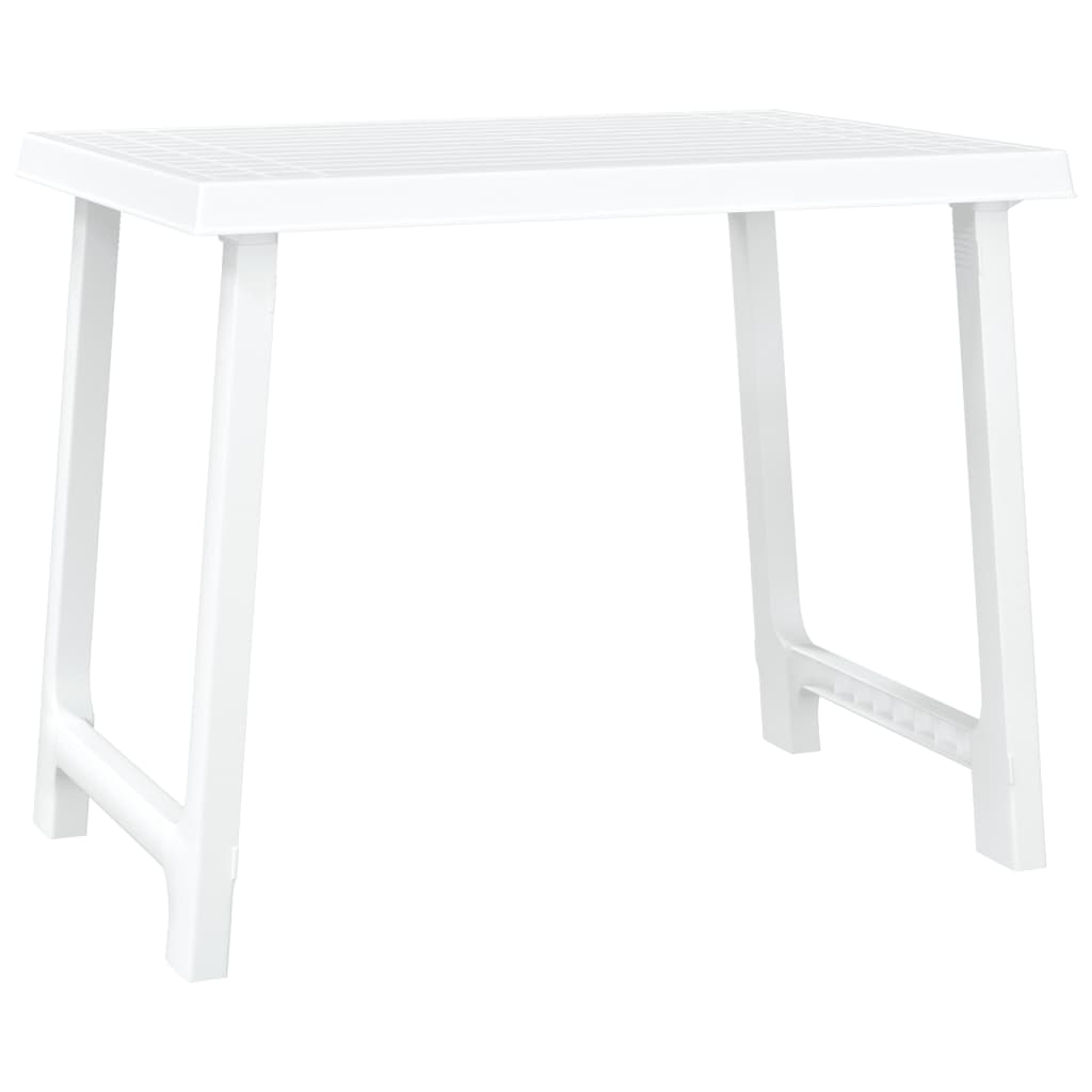 Campingtisch Anthrazit 79x56x64 cm PP Holzoptik