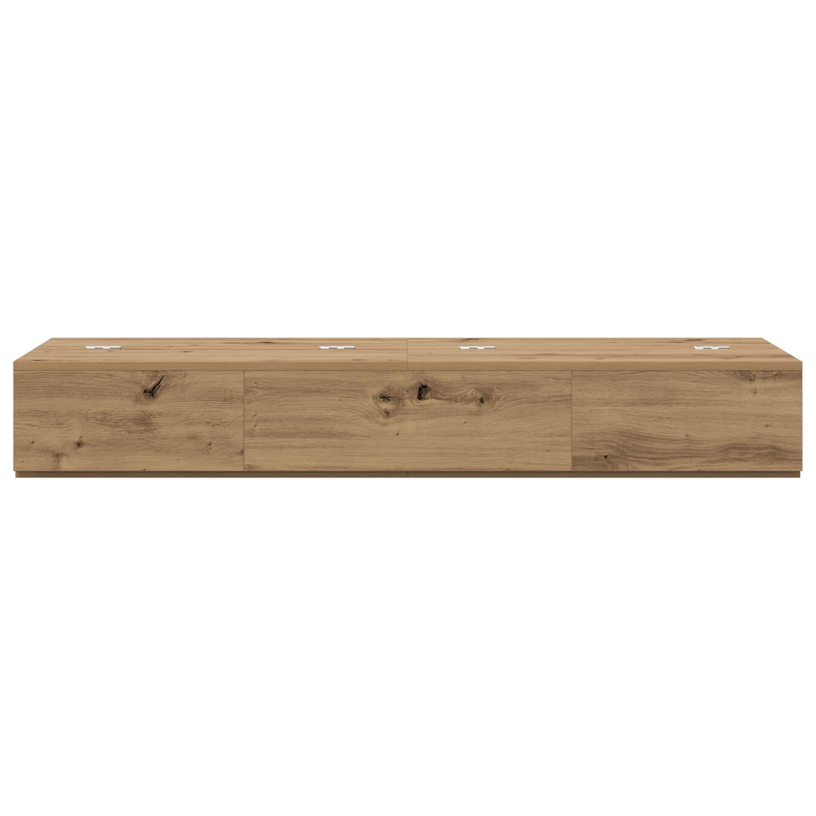 Studiotisch Weiß 152 x 40 x 19,5 cm Holzwerkstoff
