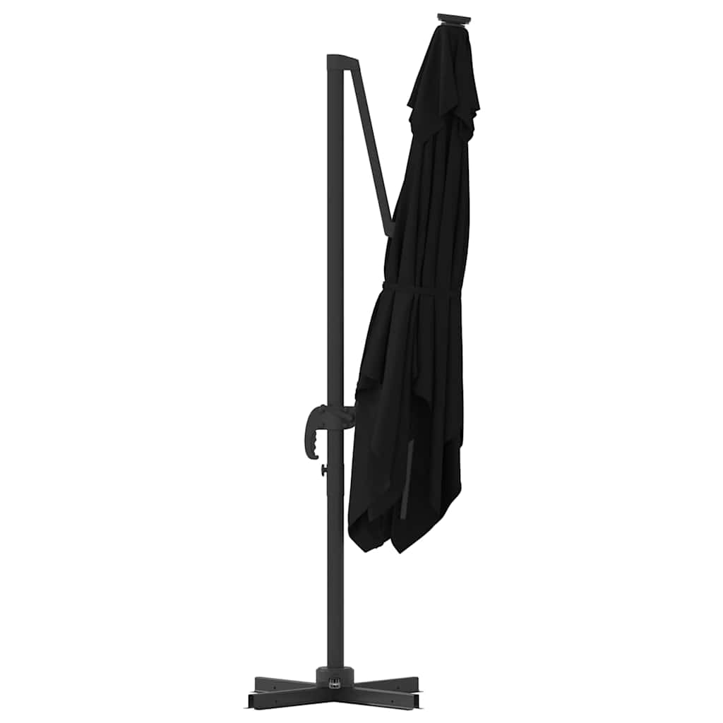 Roma Parasol Beige 286 x 284 x 265 cm Aluminium und Polyester