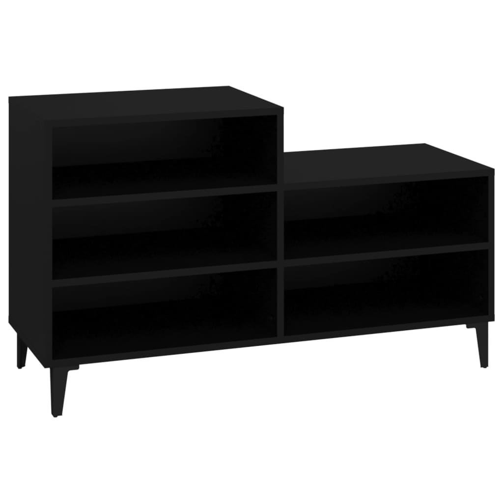Schuhregal Weiß 102x36x60 cm Holzwerkstoff